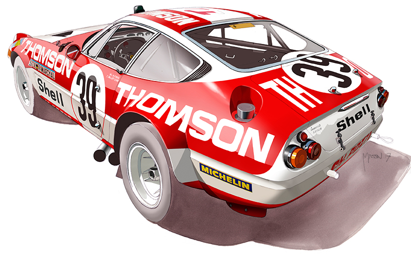Les Belles Ferrari de Cédric Masson