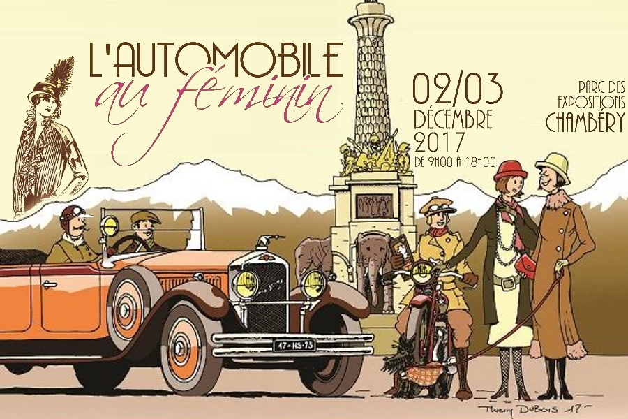 Les femmes à l&rsquo;honneur du Chambéry Auto Rétro 2017