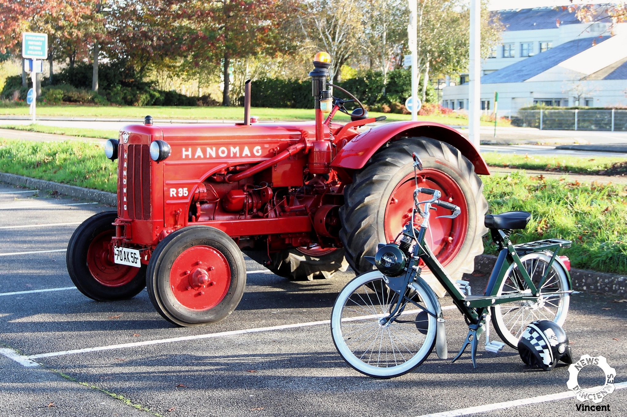 Hanomag R35 et Solex 3800 Morgan – Rendez-vous mensuel de Vannes Novembre 2017