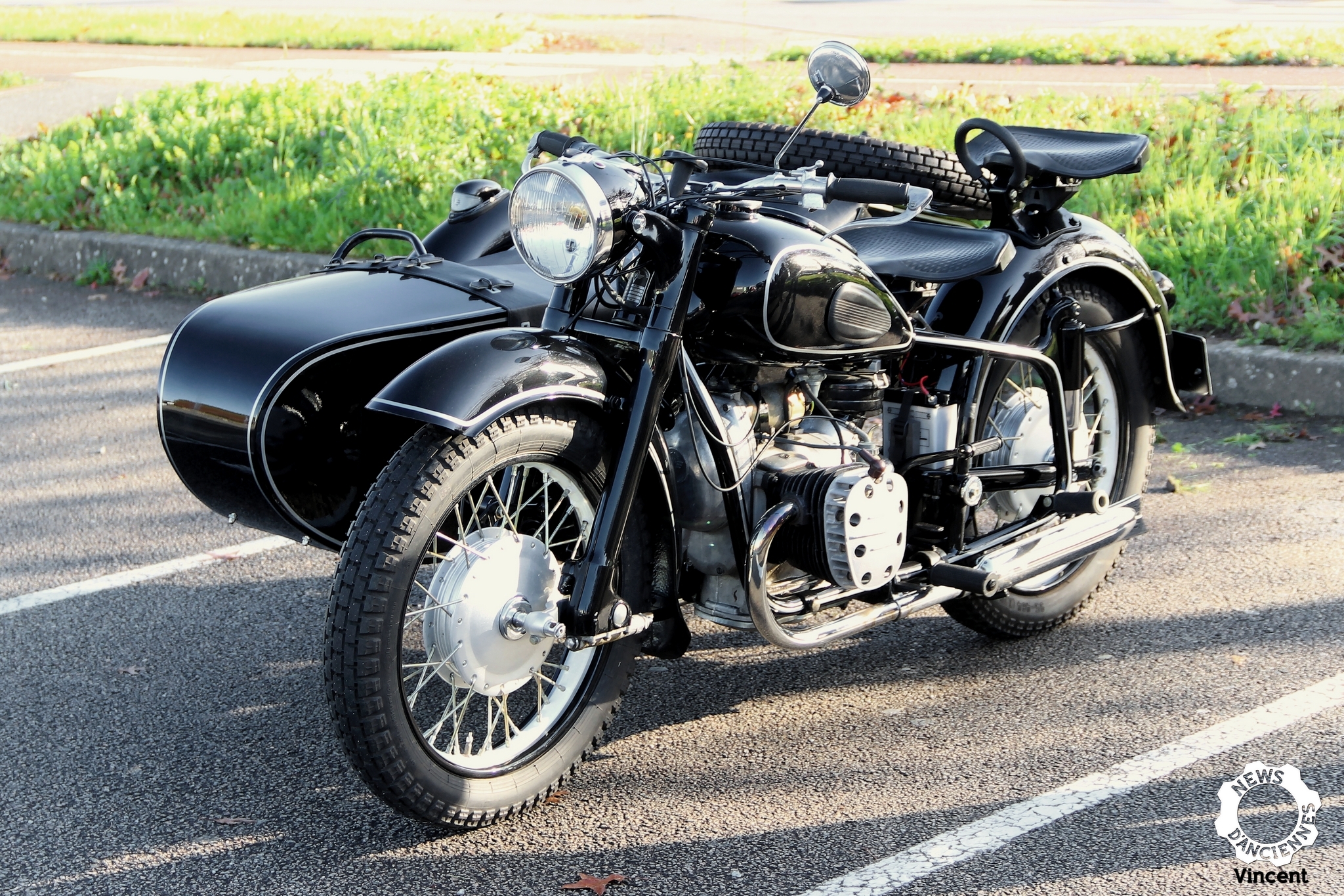 Side car R71 replica – Rendez-vous mensuel de Vannes Novembre 2017