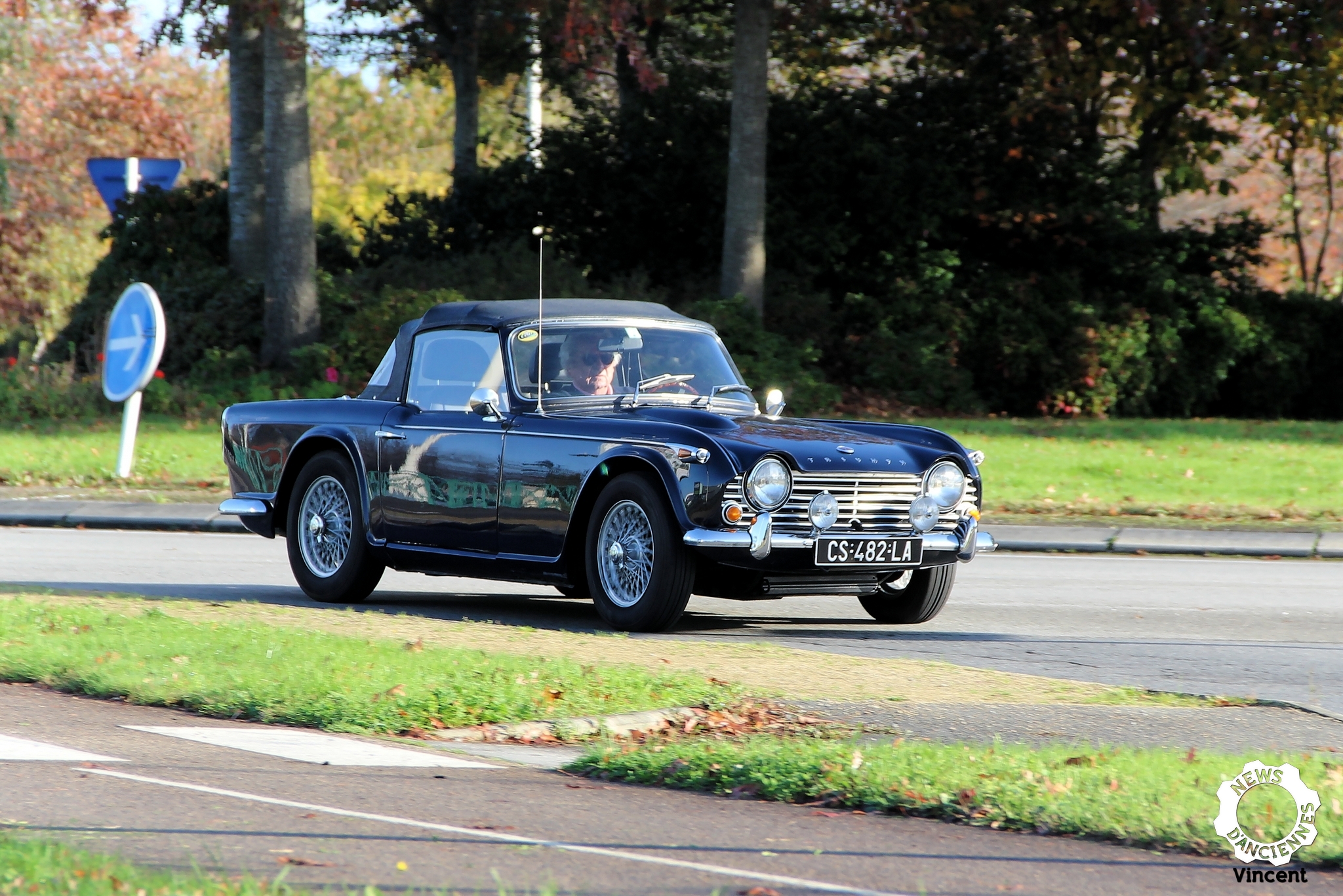 Triumph TR4 – Rendez-vous mensuel de Vannes Novembre 2017