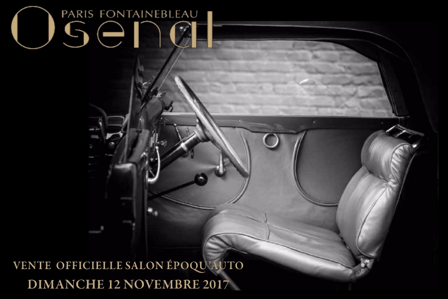 De (très) belles autos au catalogue d&rsquo;Osenat à Epoqu&rsquo;Auto