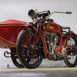 Vente Osenat au Salon Moto Légende Indian Side Car- vente Osenat au Salon Moto Légende