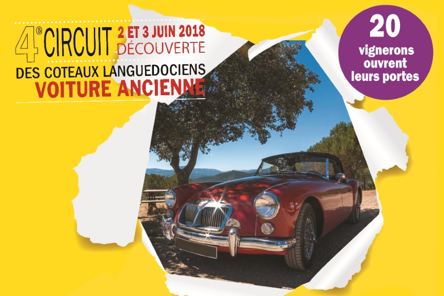 Balade gastronomique en vue au Circuit des Coteaux Languedociens 2018