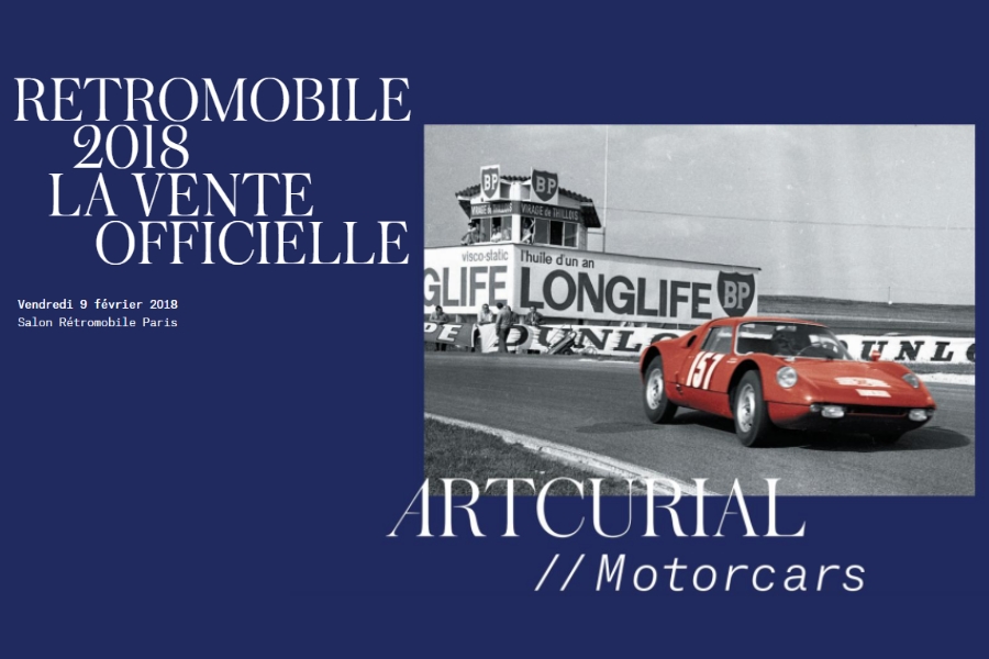 Très gros catalogue pour les ventes Artcurial à Retromobile 2018
