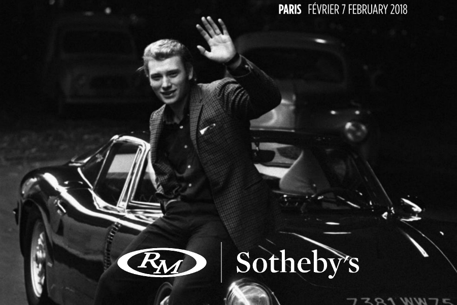 Johnny en vedette de la Vente RM Sotheby&rsquo;s aux Invalides 2018