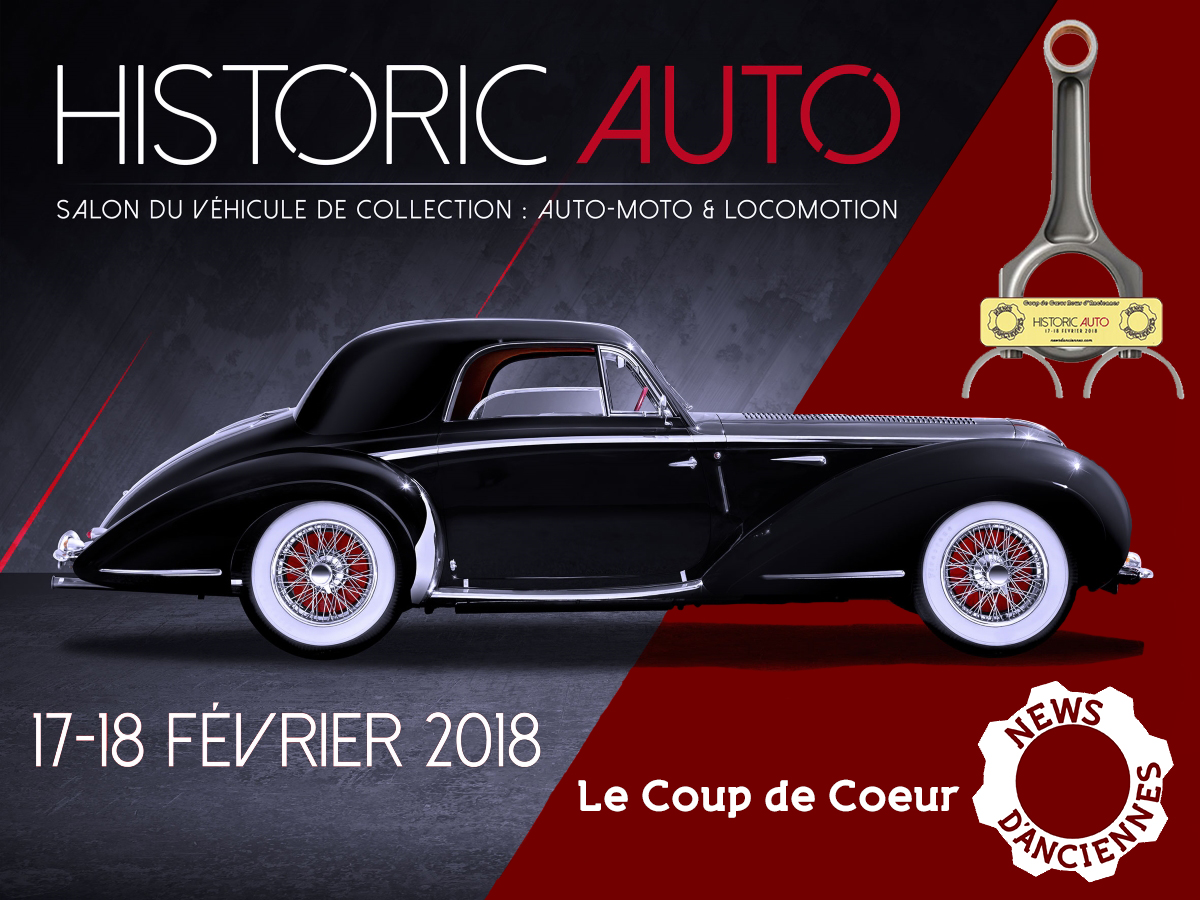 Un coup de cœur pour Historic Auto le 17 février 2018
