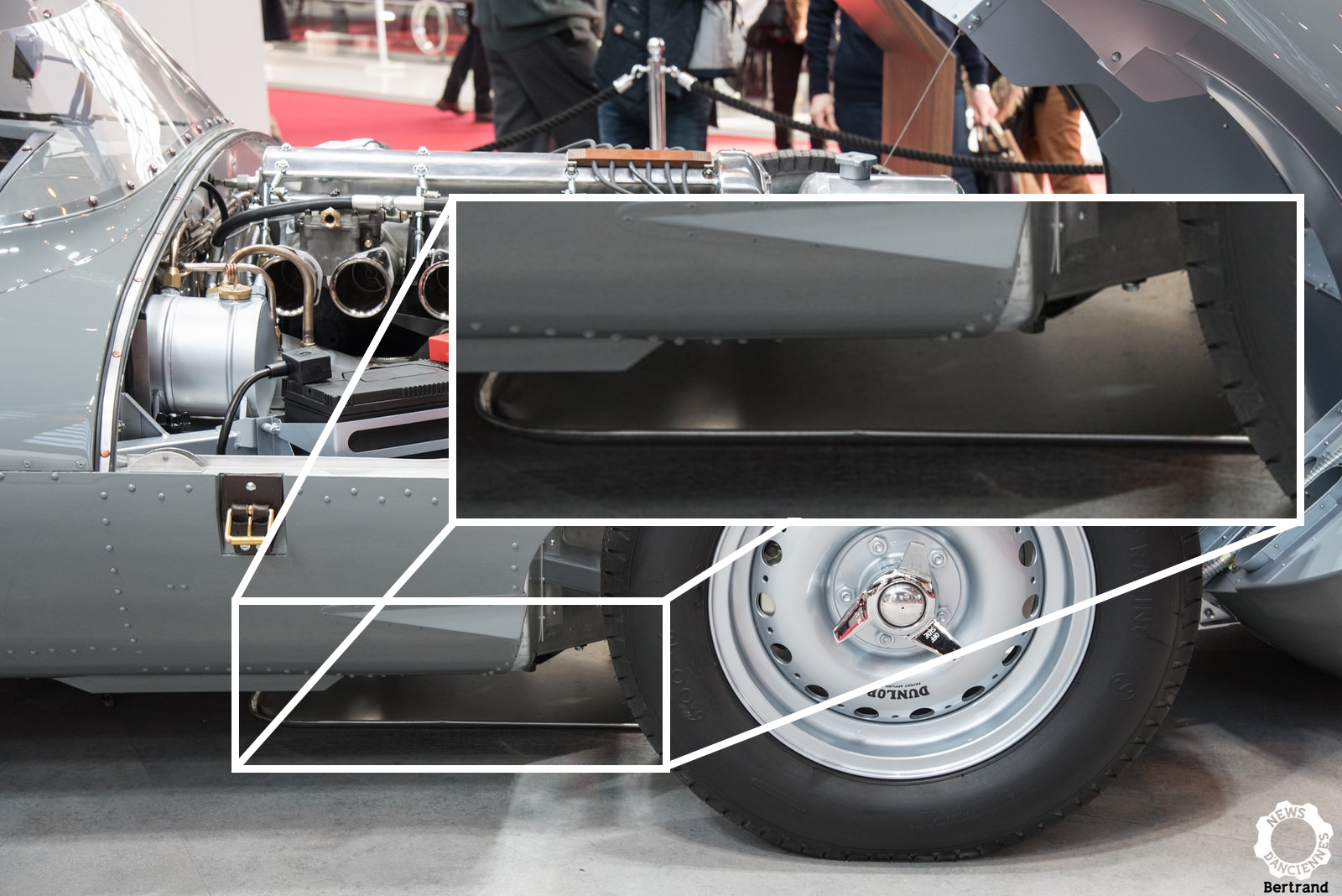 Jaguar Type D bac-