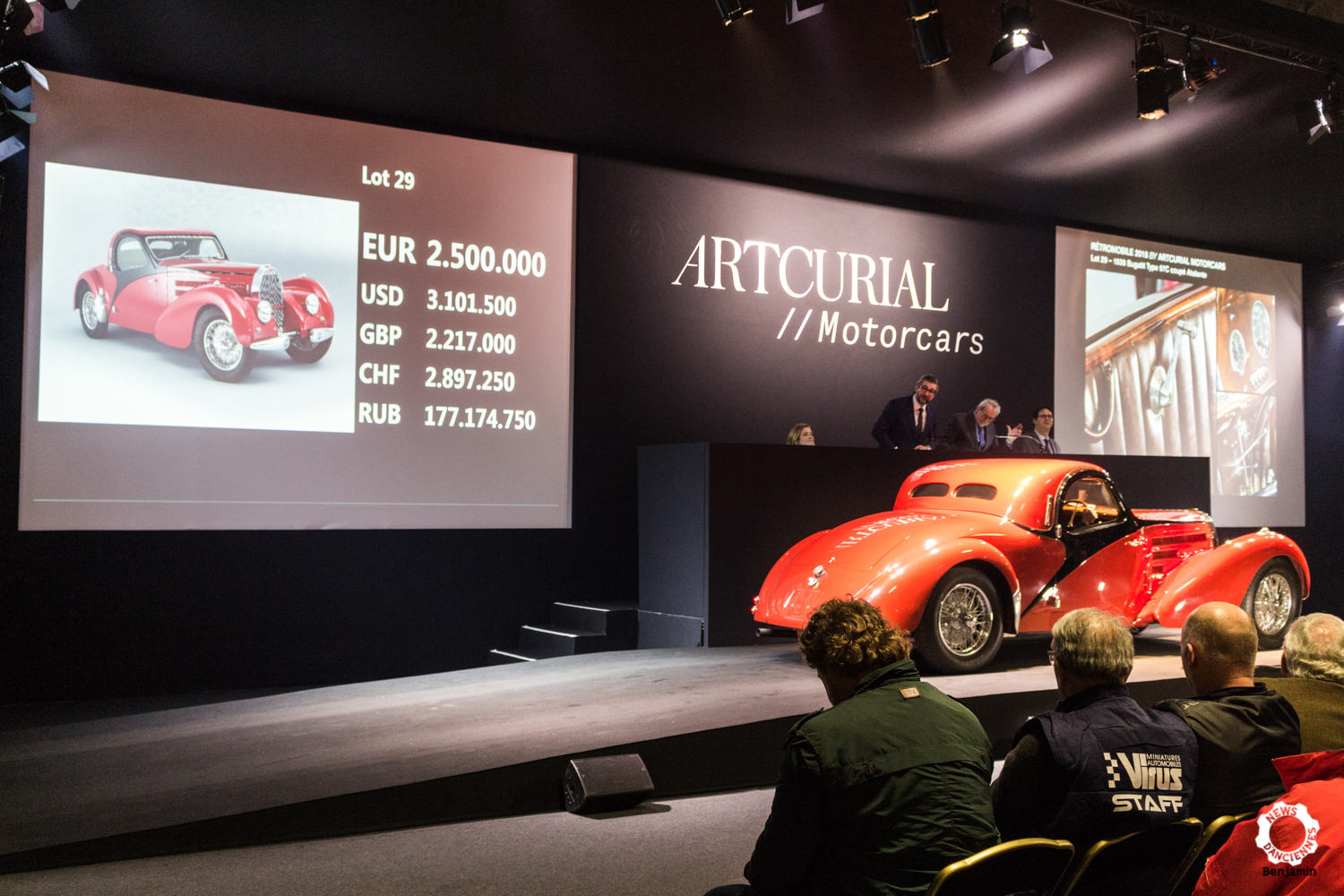 Résultats d&rsquo;Artcurial à Retromobile 2018, les stars font faux bond, les autres assurent