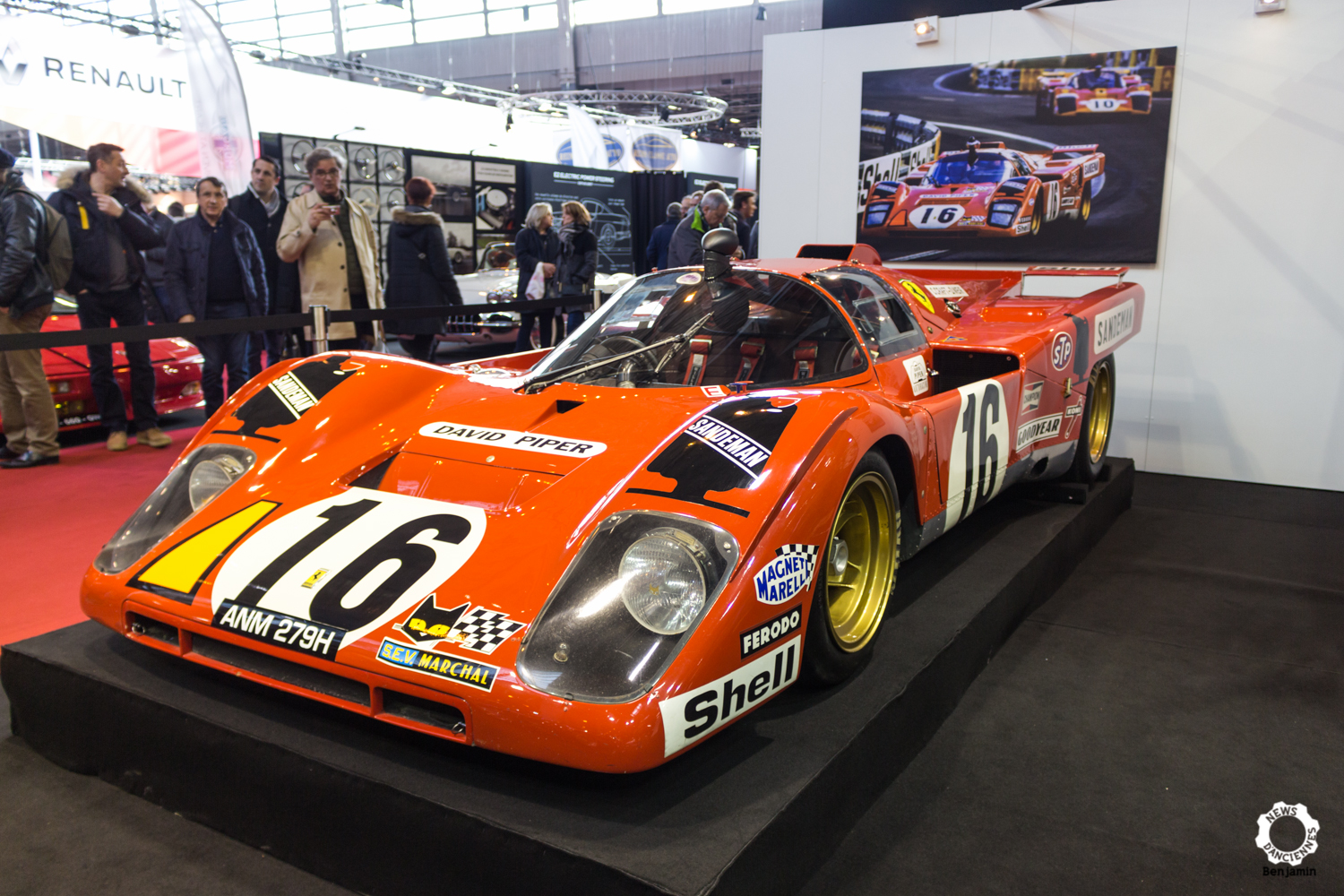 Le Retromobile 2018 de Benjamin, des sportives… aux monospaces !