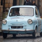 Vespa 400 1958 Traversée de Rennes 2018- Traversée de Rennes 2018