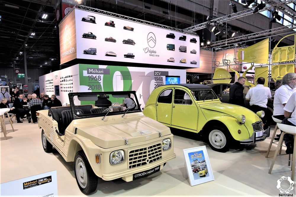 Retromobile 2018, les anniversaires continuent, avec Citroën, Peugeot et les grand’mères d’avant-guerre !