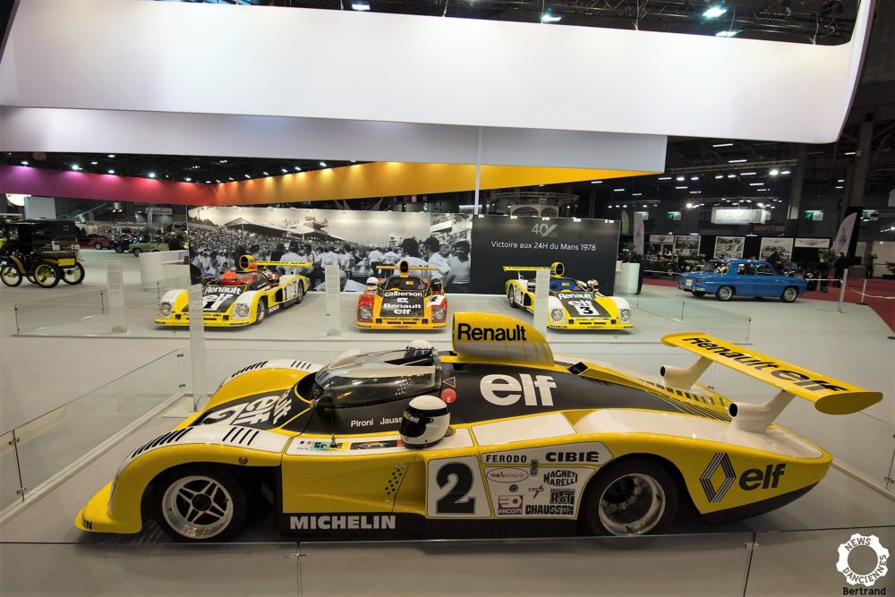 Retromobile 2018, des belles expos avec des Renault, des Abarth, des records et des blindés