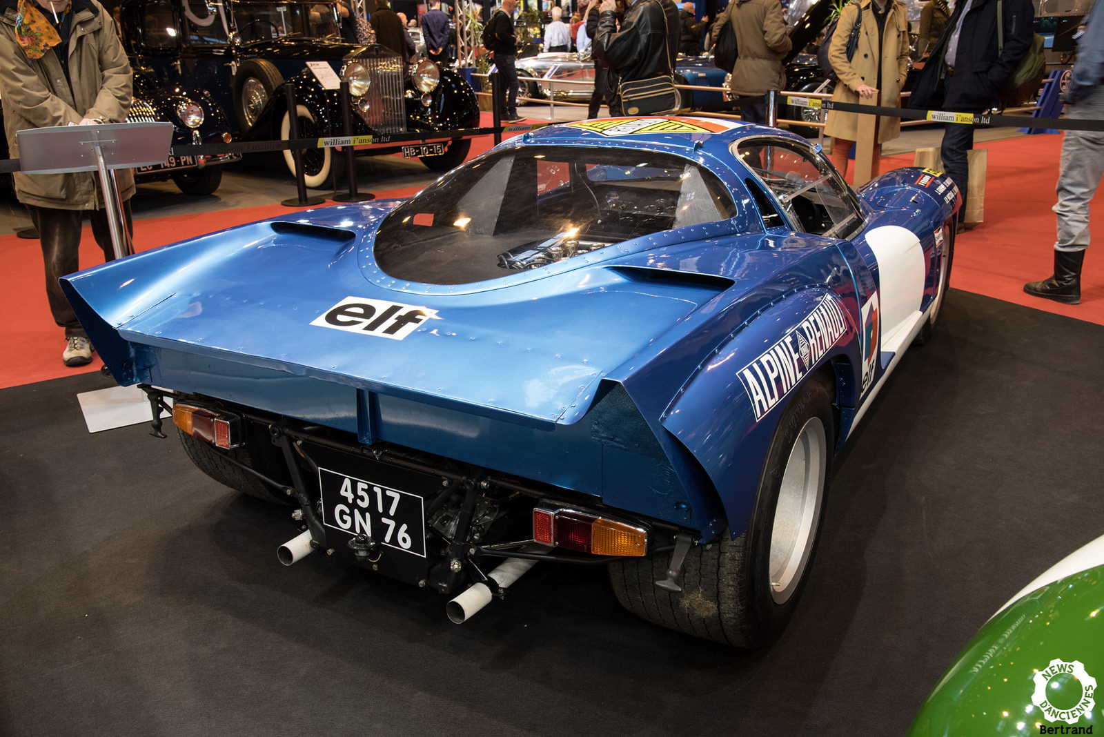 Une Alpine A220 un peu spéciale est à vendre