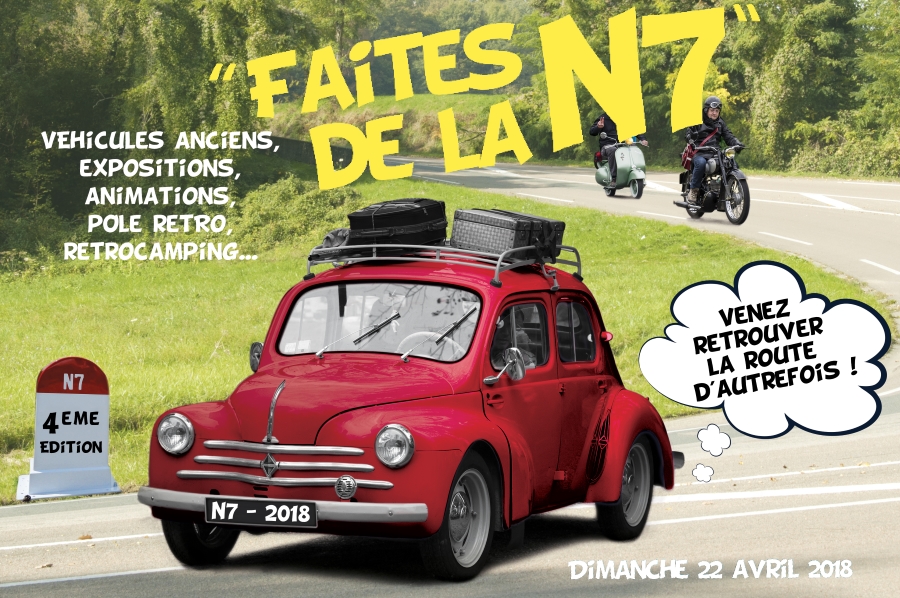 Fin Avril, Faites de la N7 à Pougues les Eaux