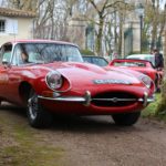 Ronde des Chateaux Jaguar Type E 8 F- Route des Châteaux