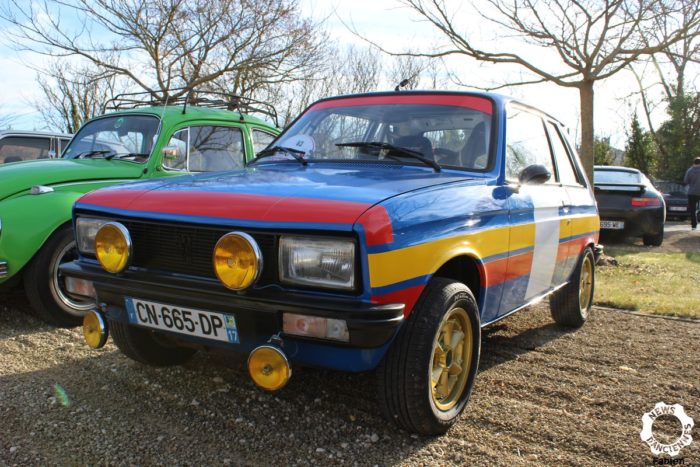 Ronde des Chateaux Peugeot 104 ZS 2 F-