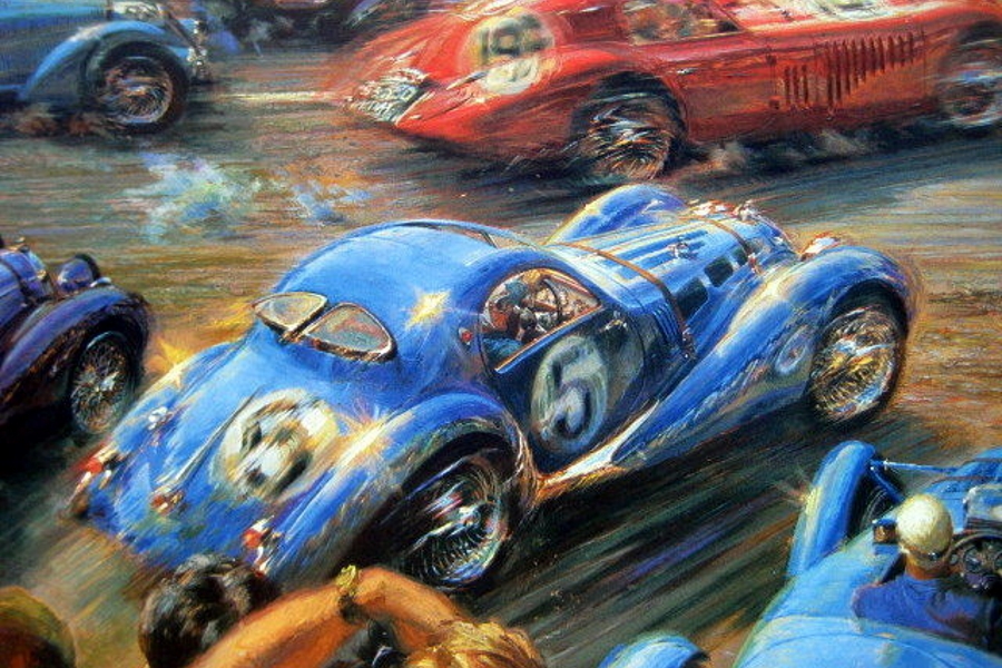 Des Peintures et des Photos Automobiles à retrouver sur Catawiki
