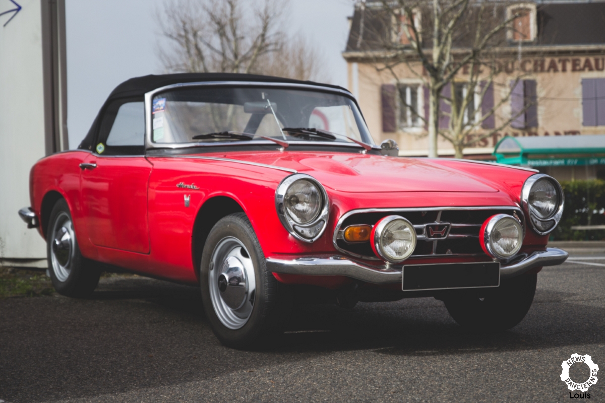 La Honda S800, une japonaise à l’assaut de la France