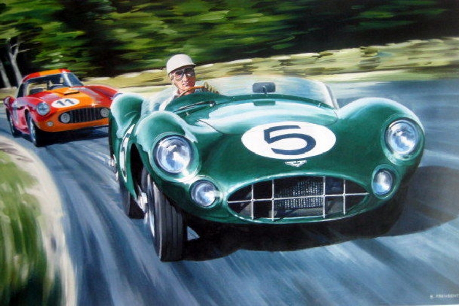 Notre sélection de Sport Auto en Peinture et en Photo chiné sur Catawiki