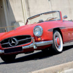 Vente dEte Aguttes Mercedes 190 SL Rouge- vente d'été Aguttes