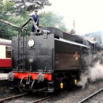Black Prince British Railways Standard Class 9F de 1959 92203 Sheringham Station 4-