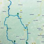 Préparation du voyage carte-