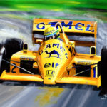 Senna Lotus 99T Toon Nagtegaal- Toon Nagtegaal