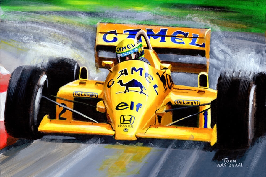 Morceaux d&rsquo;Art du Samedi : les autos de course de Toon Nagtegaal