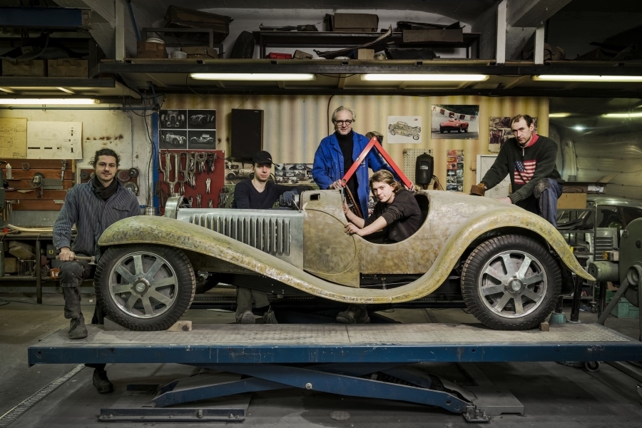 Quand les marques s&rsquo;allient aux Pros de la voiture ancienne : Würth partenaire d&rsquo;Hubert Haberbusch