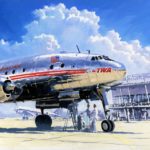 Constellation TWA à Orly- Lucio Perinotto