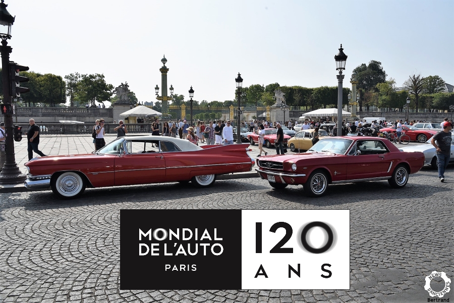 Les Anciennes défileront dans Paris pour annoncer le Mondial de l&rsquo;Auto 2018