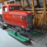 Musée St Laurent Meaple leaf auto neige Landry 1938 1- Musée Saint-Laurent de Trois-Pistoles