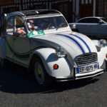 Routes de Sologne 2018 Une 2 cv aux couleurs de bord de mer- Routes de Sologne 2018
