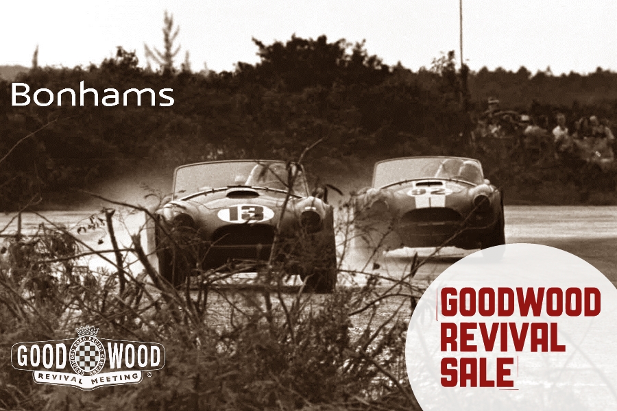 Sport et Luxe à l&rsquo;honneur de la vente Bonhams de Goodwood Revival 2018