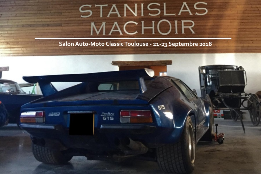 Les De Tomaso en vedette de la vente Stanislas Machoïr à Toulouse