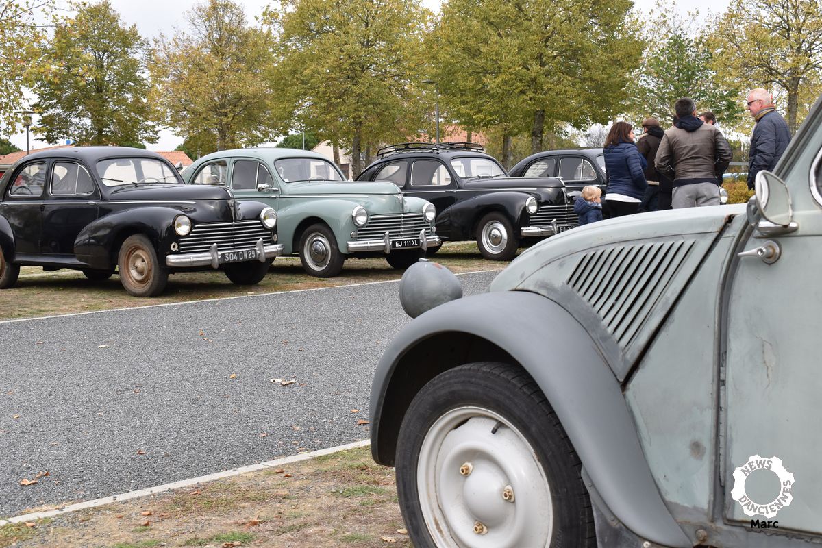 70 Bougies soufflées par les 203 et 2CV avec les Dérouillés