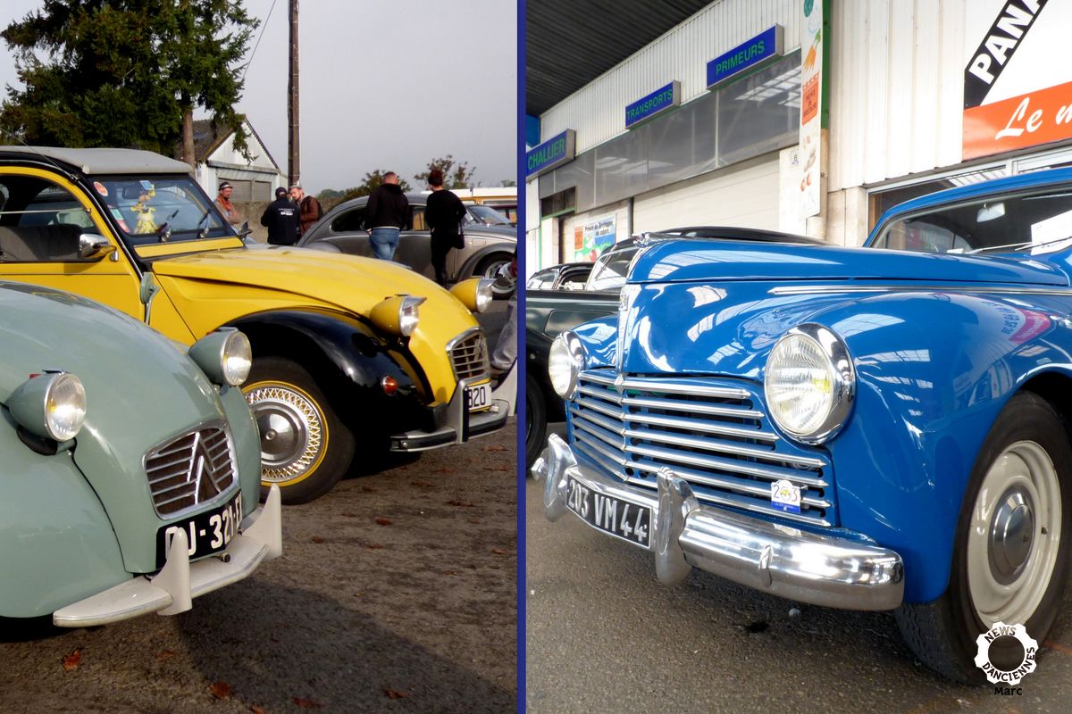 -Rendez-vous Anniversaires 203 et 2 cv- Dérouillés3 provinces – Marc Newsdanciennes -oct 2018 –
