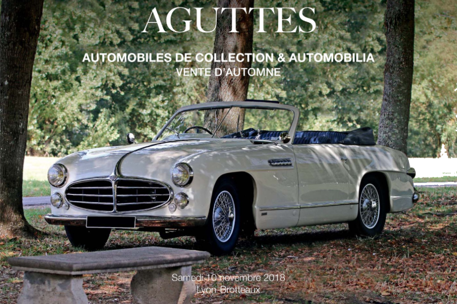 Sorties de Grange, Alfa originales et Belle Française au catalogue de la Vente d&rsquo;Automne Aguttes à Lyon