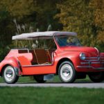1960 Renault 4CV Jolly by Ghia 0- vente RM Sotheby's au Petersen Museum