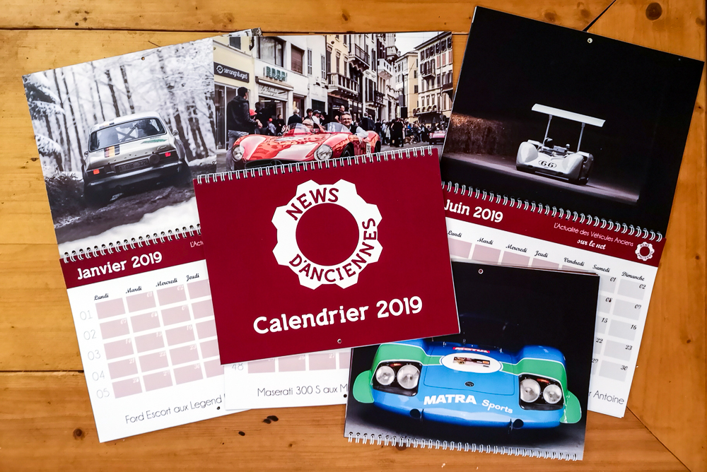 Commandez Le Calendrier News d&rsquo;Anciennes 2019