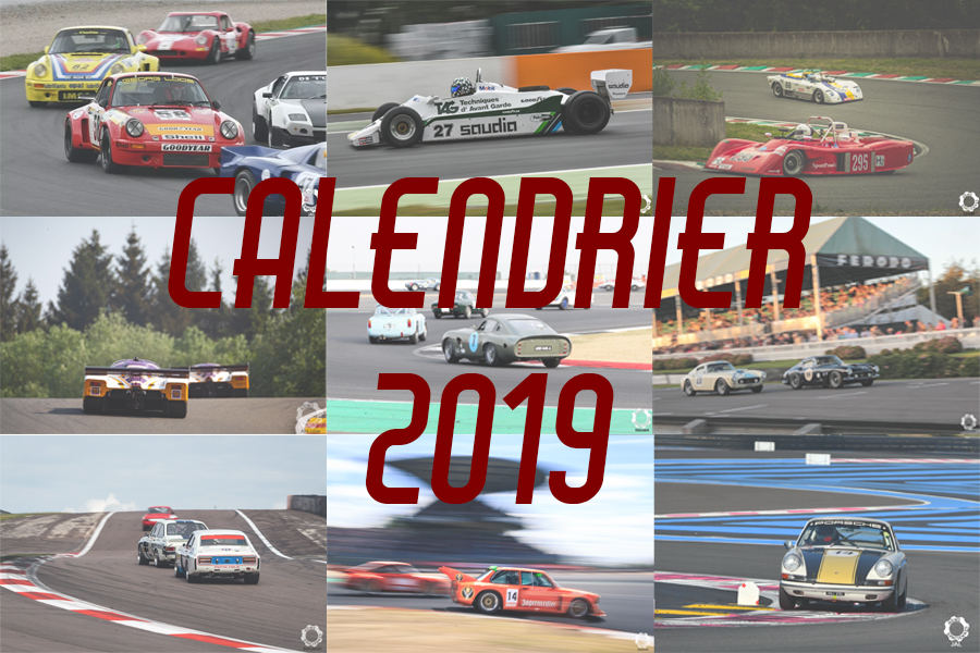 Le Calendrier 2019 des courses d&rsquo;anciennes sur Circuit