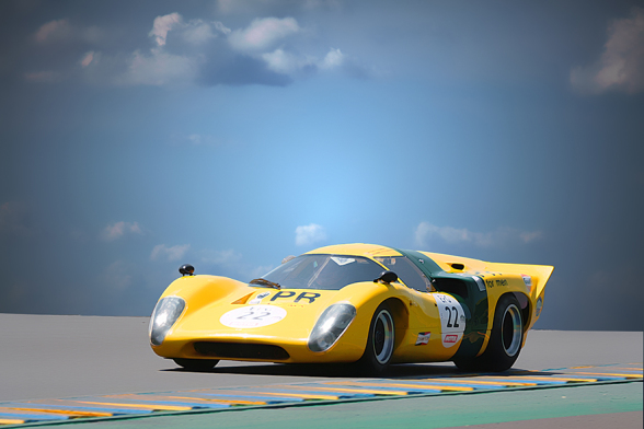 Christophe Noirot, le Mans et les couleurs