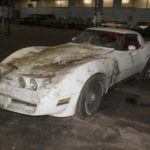 Sortie de Grange Hautes Pyrénnées Chevrolet Corvette-