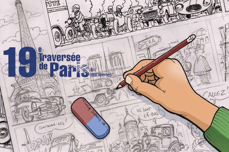 La Traversée de Paris 2019 se met à l&rsquo;heure de la BD