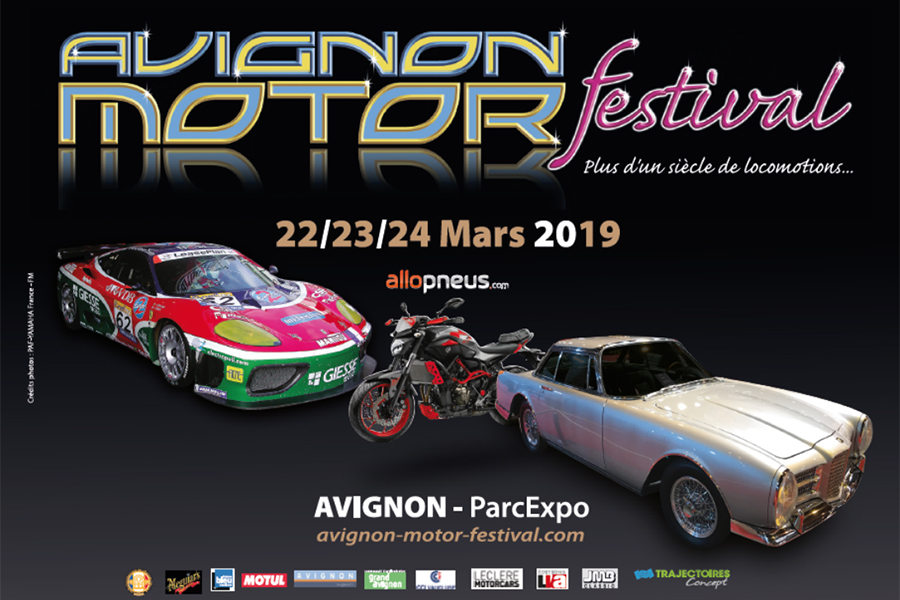 Avignon Motor Festival 2019, Facel, Moto et Ferrari de course à l&rsquo;honneur