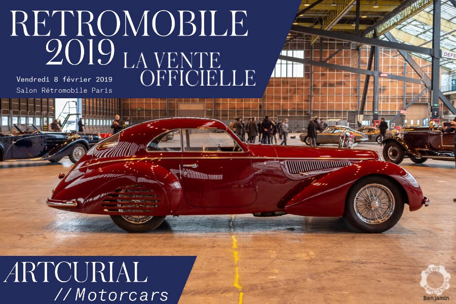 Vente Artcurial de Rétromobile 2019, Avant-Guerre et Luxe à l&rsquo;honneur