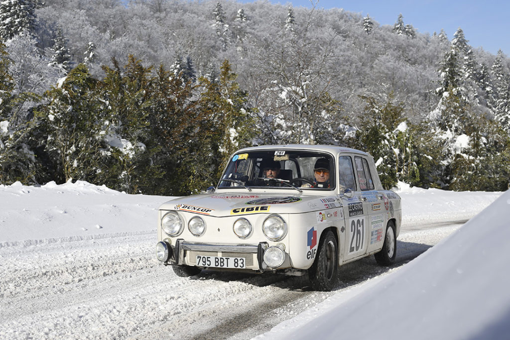 Rallye Monte Carlo Historique 2019, Badosa et Reidl de bout en bout sur leur Renault 8