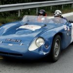 D.B barquette Le Mans de 1955 59 Georges TROUIS Louis HERY Michel BLANCHARD Karine BLANCHARD DB HBR Tour Auto 2017 12-