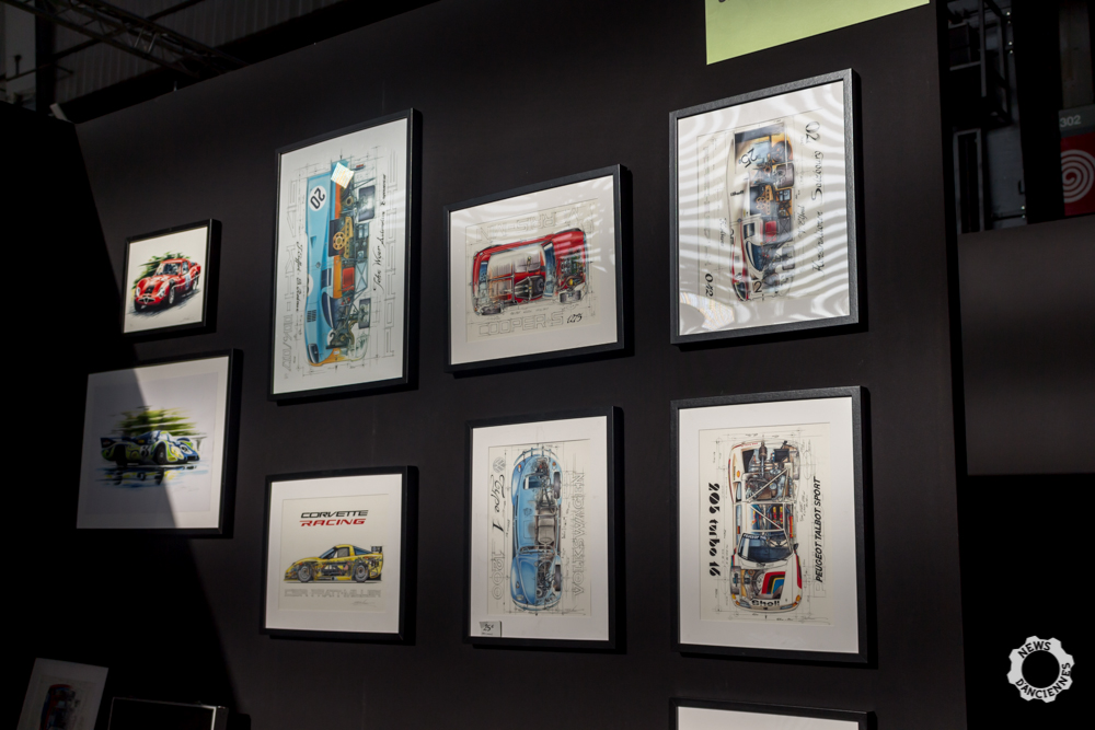 Rétromobile 2019, la Galerie des Artistes